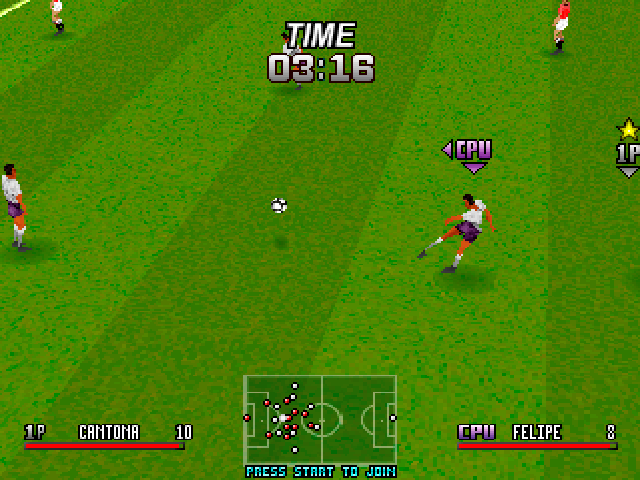 Screenshot Adidas Power Soccer International '97