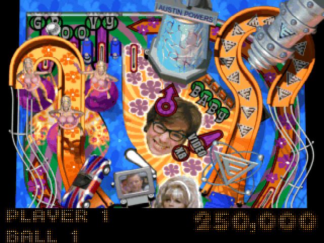 Screenshot Austin Powers Pinball
