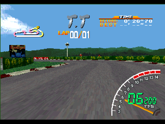 Screenshot Ayrton Senna Kart Duel