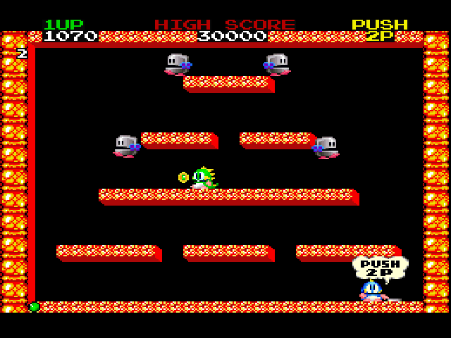 Screenshot Bubble Bobble also featuring Rainbow Islands