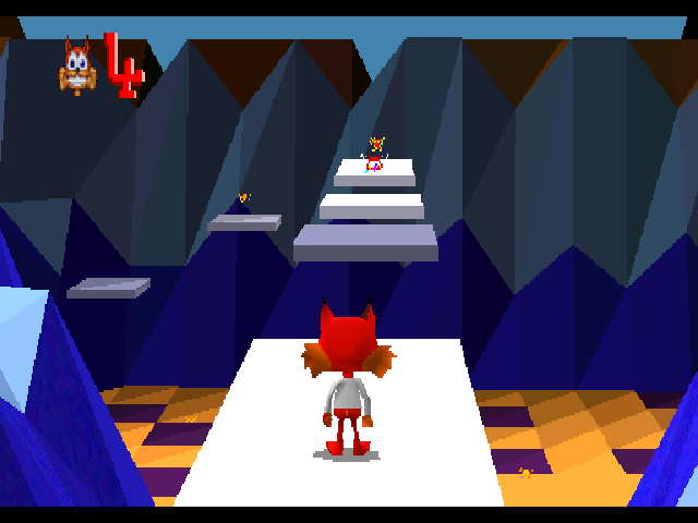 Screenshot Bubsy 3D : Furbitten Planet