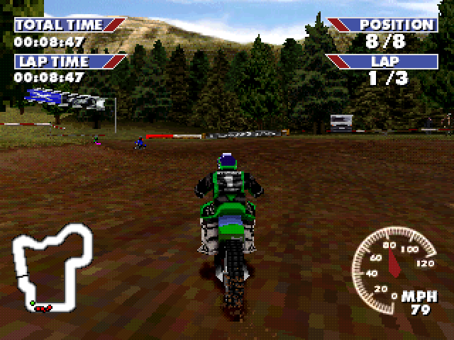 Screenshot Championship Motocross featuring Ricky Carmichael