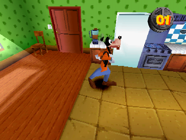 Screenshot Disney's Goofy's Fun House