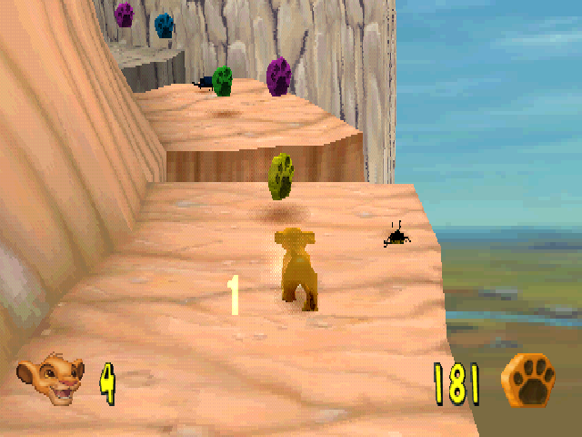 Screenshot Disney's The Lion King : Simba's Mighty Adventure