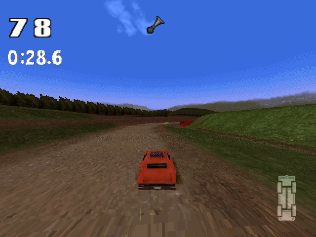 Screenshot The Dukes of Hazzard : Racing for Home