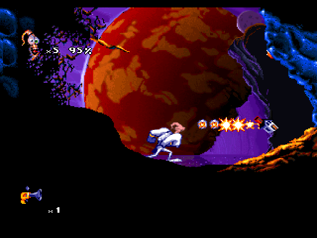 Screenshot Earthworm Jim 2