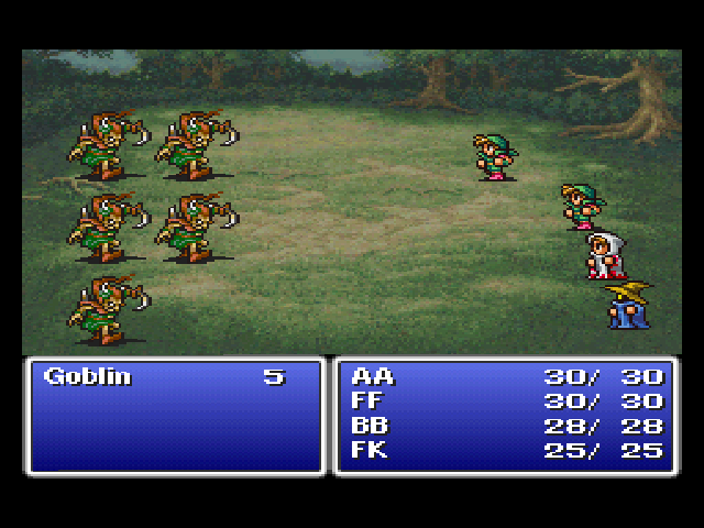 Screenshot Final Fantasy Origins : Final Fantasy