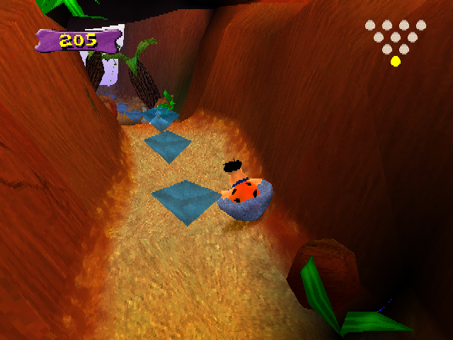 Screenshot The Flintstones : Bedrock Bowling