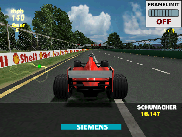 Screenshot Formula One 99