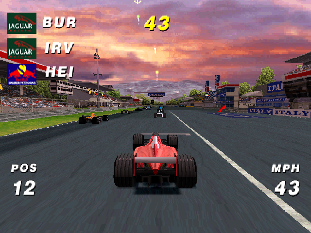 Screenshot Formula One Arcade