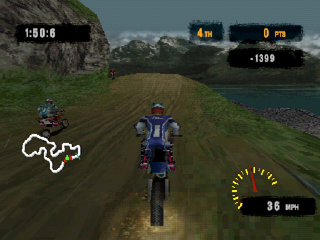 Screenshot Freestyle Motocross : McGrath vs. Pastrana