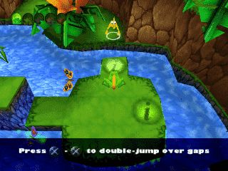 Screenshot Frogger 2 : Swampy's Revenge
