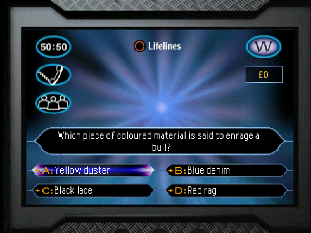 Screenshot Qui Veut Gagner des Millions ?