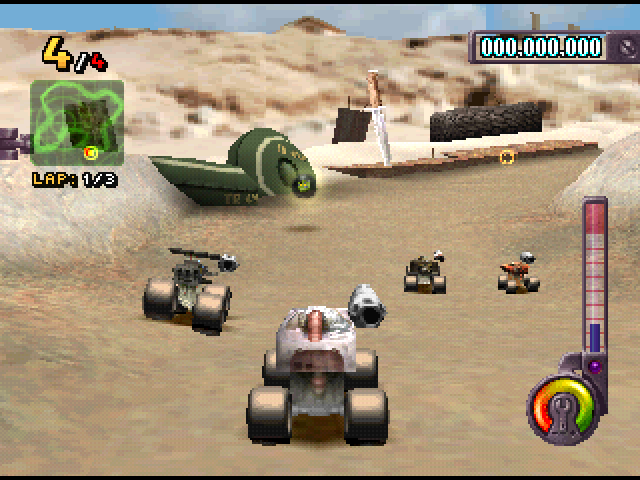 Screenshot Hot Wheels : Extreme Racing