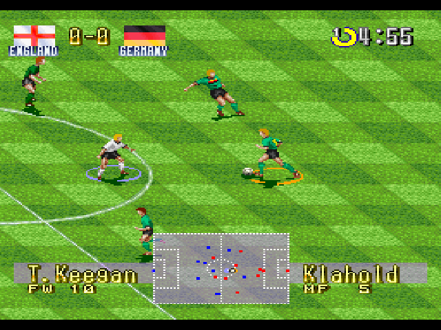 Screenshot International Superstar Soccer Deluxe