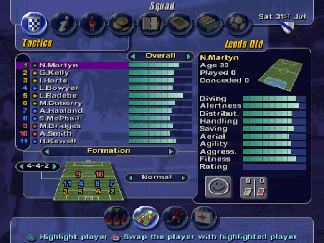 Screenshot LMA Manager