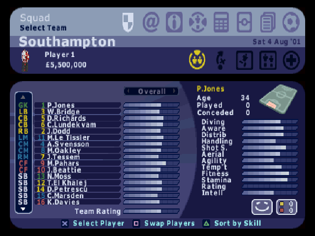 Screenshot LMA Manager 2002