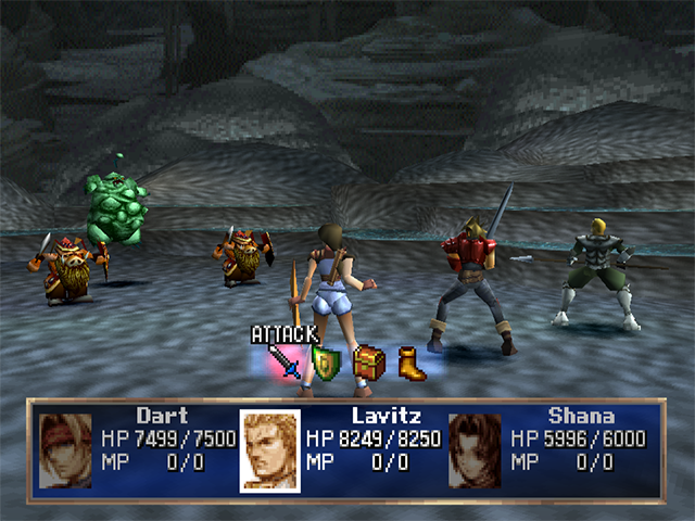 Screenshot The Legend of Dragoon