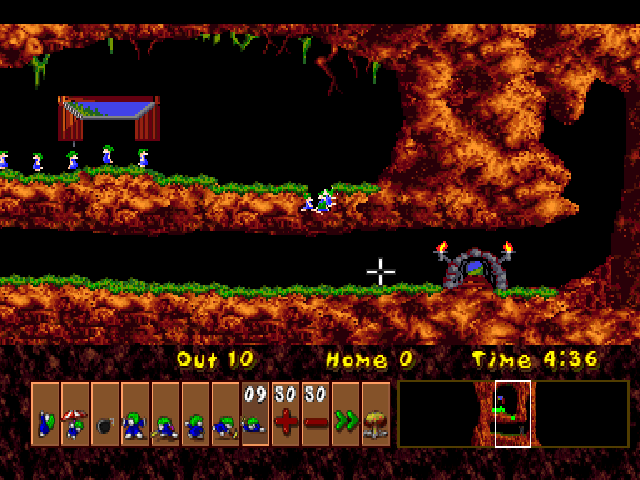 Screenshot Lemmings & Oh No! More Lemmings