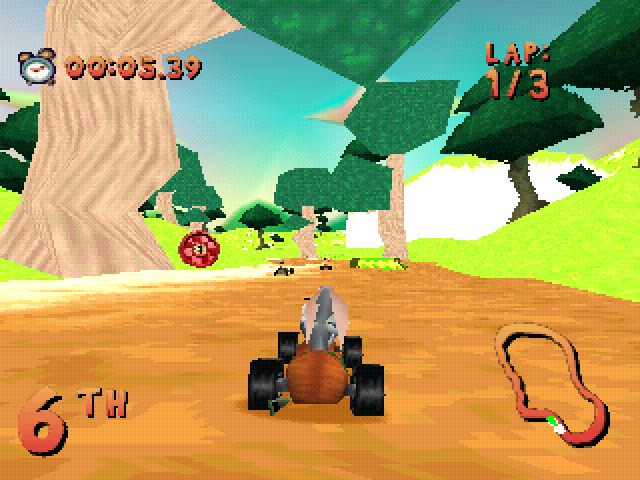 Screenshot Looney Tunes Racing