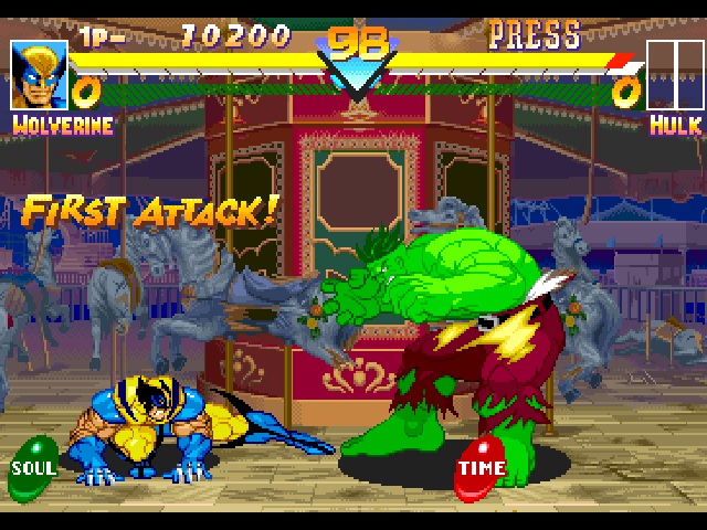 Screenshot Marvel Super Heroes
