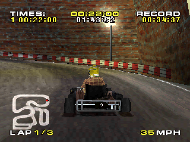 Screenshot Michael Schumacher Racing World Kart 2002