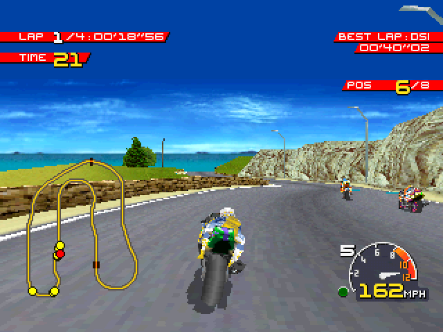 Screenshot Moto Racer