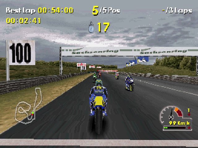 Screenshot Moto Racer World Tour