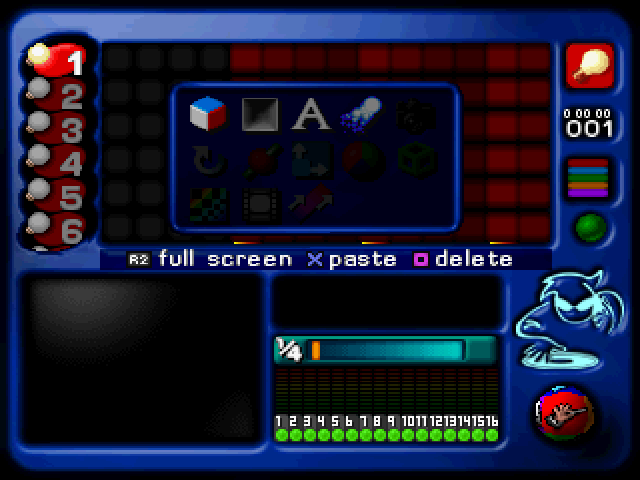 Screenshot Music : Music Creation for the PlayStation