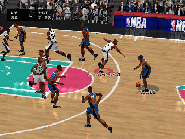 Screenshot NBA Live 2000