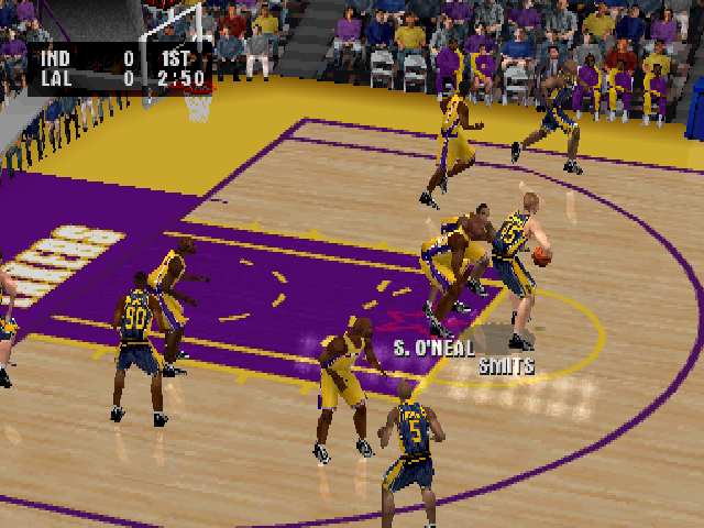 Screenshot NBA Live 2001