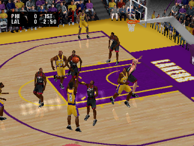 Screenshot NBA Live 2002
