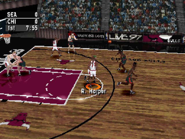 Screenshot NBA Live 97