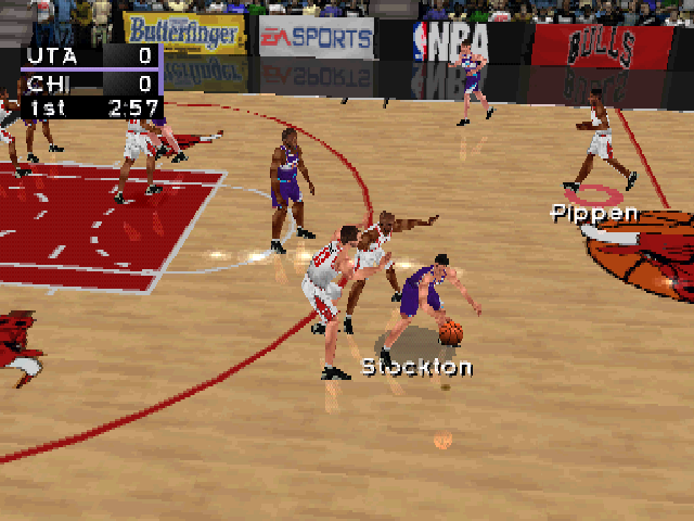 Screenshot NBA Live 98