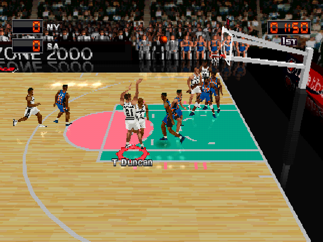 Screenshot NBA in the Zone 2000