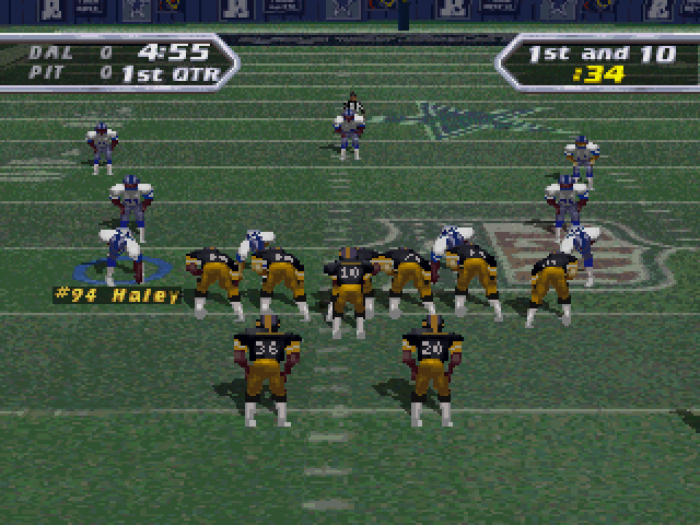 Screenshot NFL Quarterback Club 97