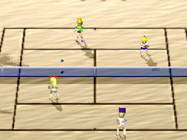 Screenshot Namco Tennis Smash Court