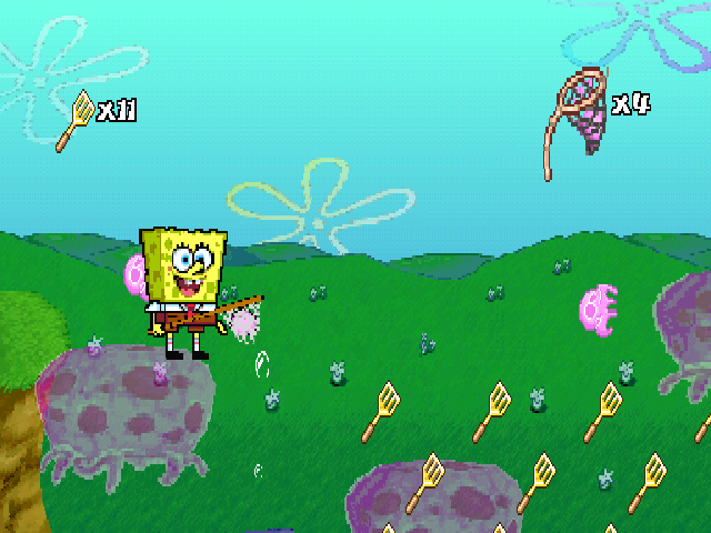Screenshot Nickelodeon SpongeBob SquarePants : SuperSponge