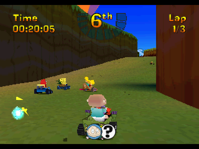 Screenshot Nicktoons Racing