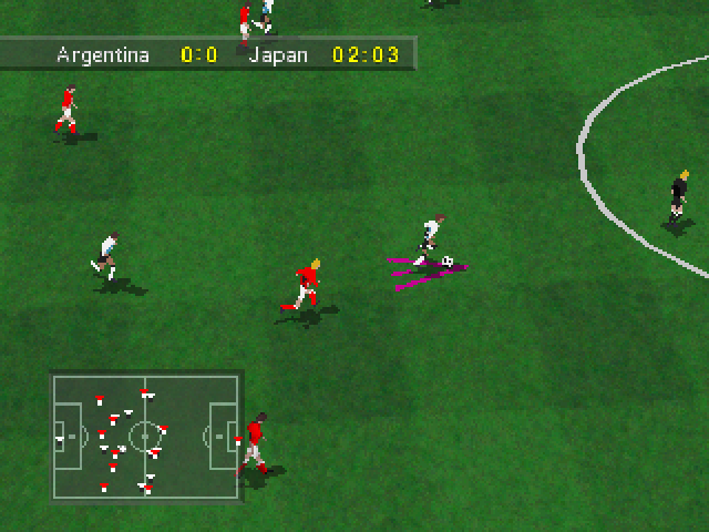 Screenshot Olympic Soccer : Atlanta 1996