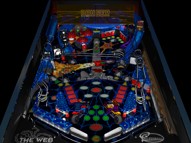 Screenshot Pro Pinball : The Web