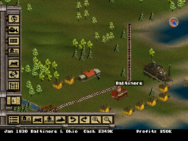 Screenshot Railroad Tycoon II
