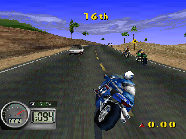 Screenshot Road Rash 3D