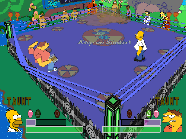 Screenshot The Simpsons Wrestling