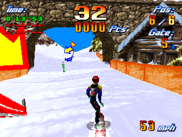 Screenshot Snow Racer 98