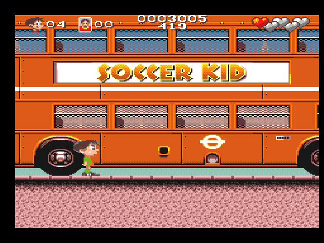 Screenshot Soccer Kid