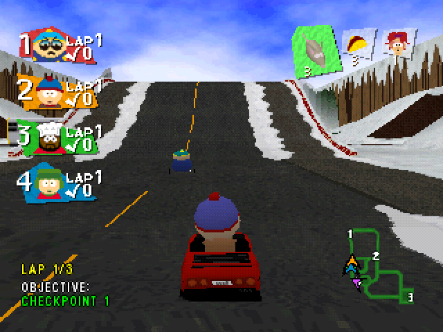 Screenshot South Park Rally