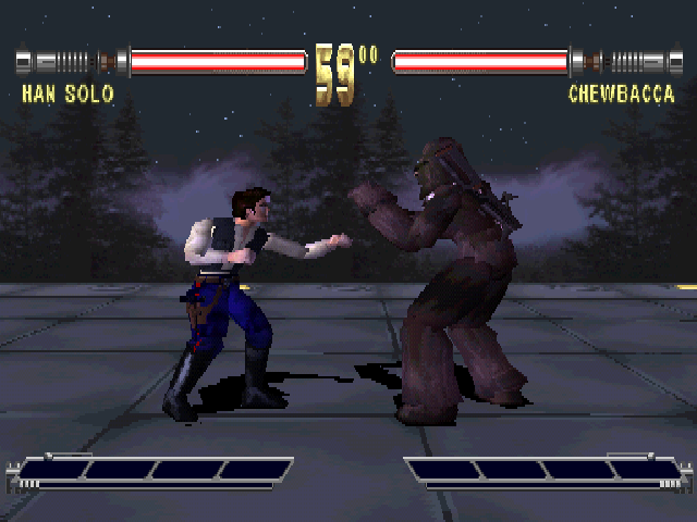 Screenshot Star Wars : Masters of Teras Kasi