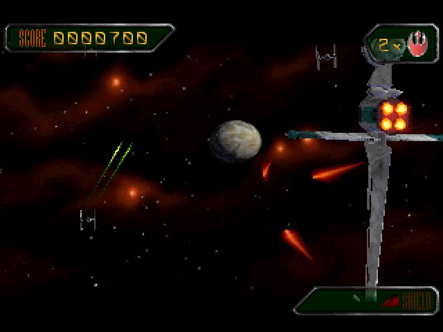 Screenshot Star Wars : Rebel Assault II, The Hidden Empire