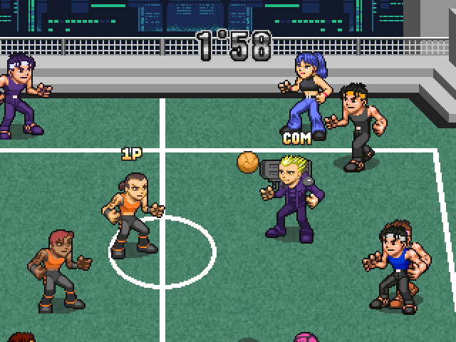 Screenshot Super Slammin' Dodgeball